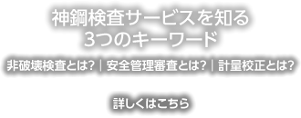 Non destructive inspection